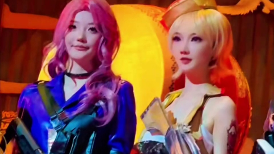 杨玉凝云悠悠cosplay，这下漂亮吧! #男生心里都有把火麒麟 #cfm火麒麟免费 #cf手游 #