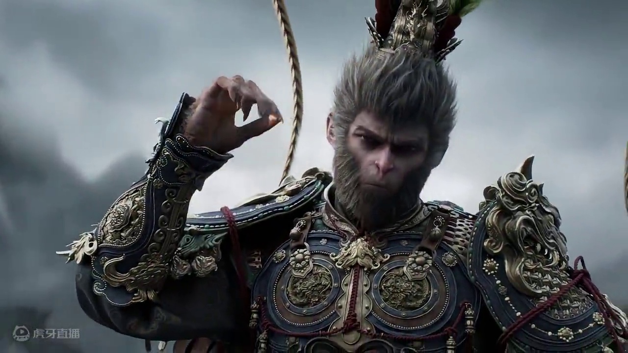 那怪，黑毛赤尻，面相尖婉，可不好捉
#黑神话悟空 #天命人召集令  #黑神话悟空宣传片