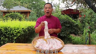 280買一筐牛蹄筋，辣鹵大半天，全是筋頭巴腦，真得勁