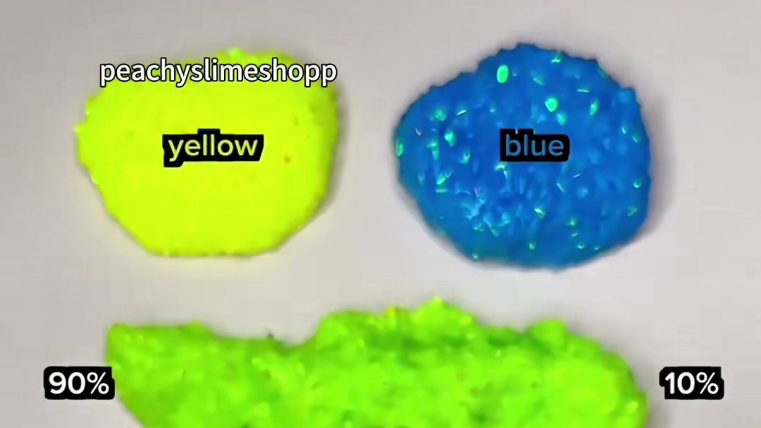 外国小哥哥沉浸式玩史莱姆，看看不同配比的颜色调和结果#沉浸式#解压#极度舒适#史莱姆#助眠