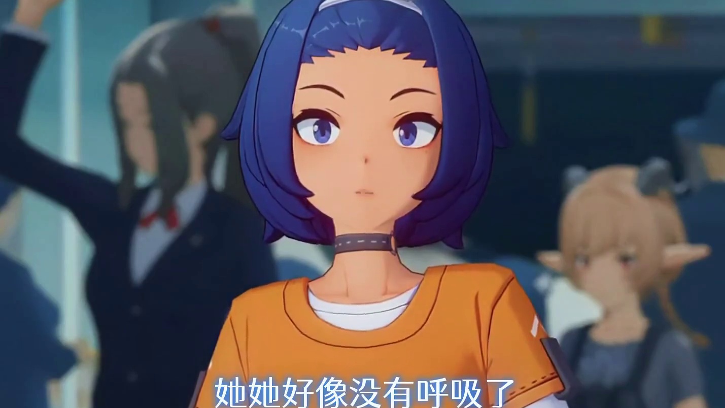 青衣电量耗尽倒下把乘客都吓坏啦！ #绝区零 #绝区零创作激励计划 #绝区零青衣 #绝区零青简节约 #