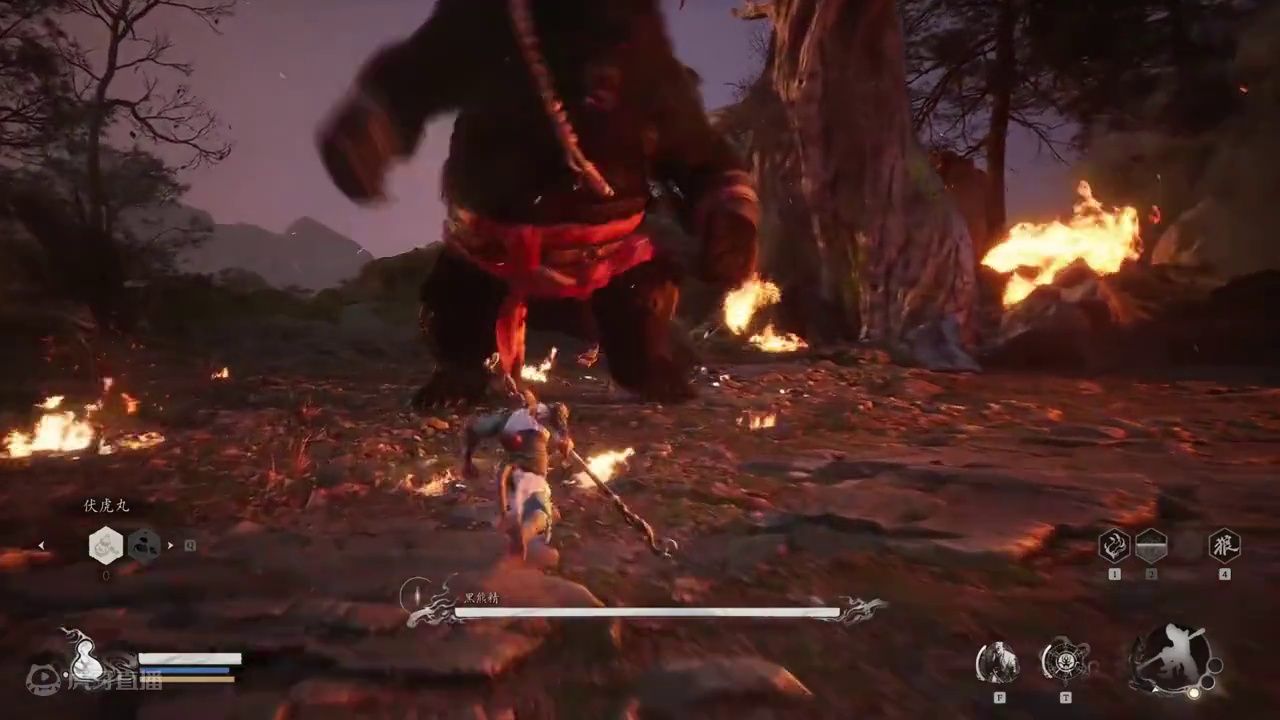 黑神话：悟空，大战黑风怪 #黑神话悟空 #国产3a大作 #大型单机游戏 #单机游戏  #黑神话悟空创