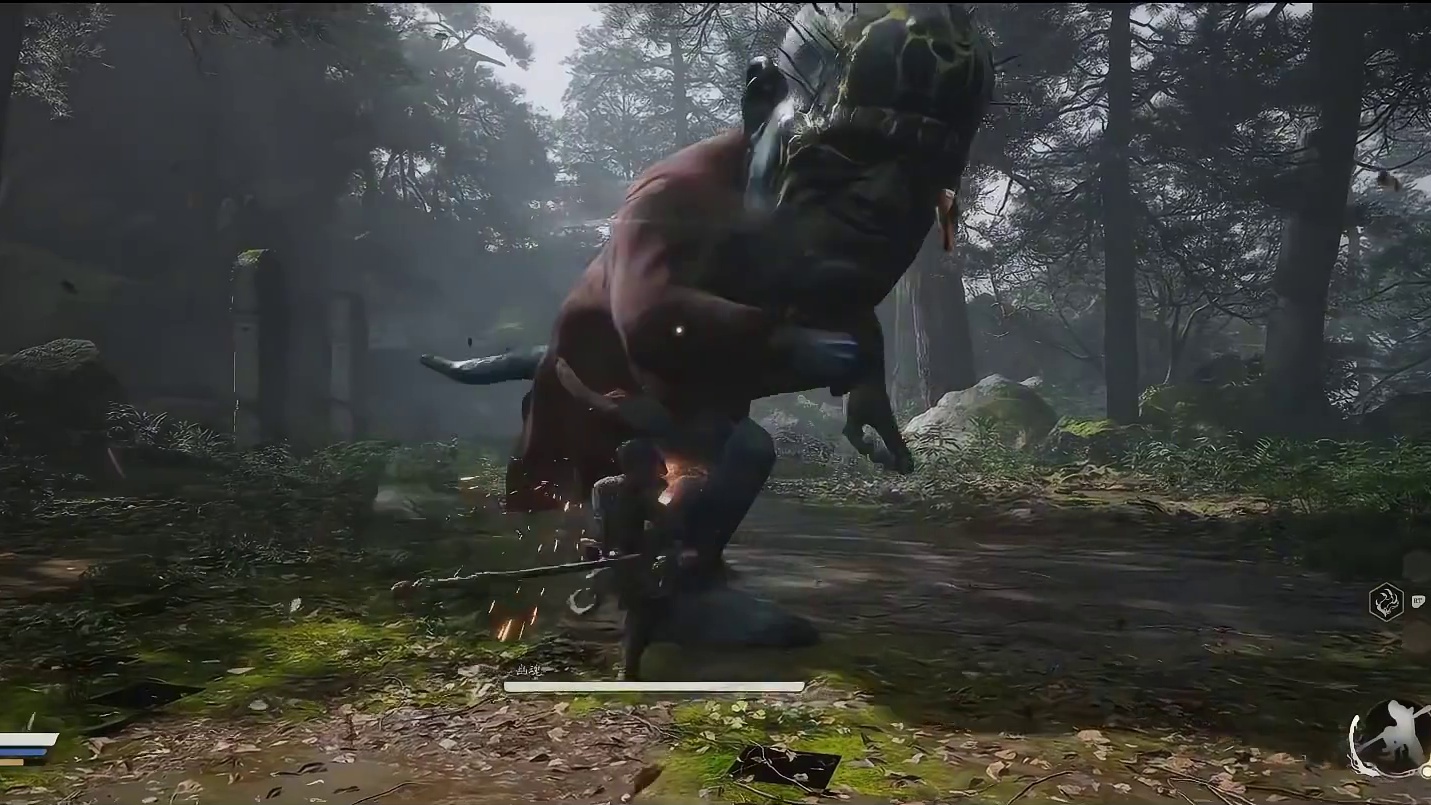 黑神话悟空 第一回守关BOSS“幽魂”详细打法 按在地上摩擦 #黑神话悟空  #黑神话悟空创作者激励