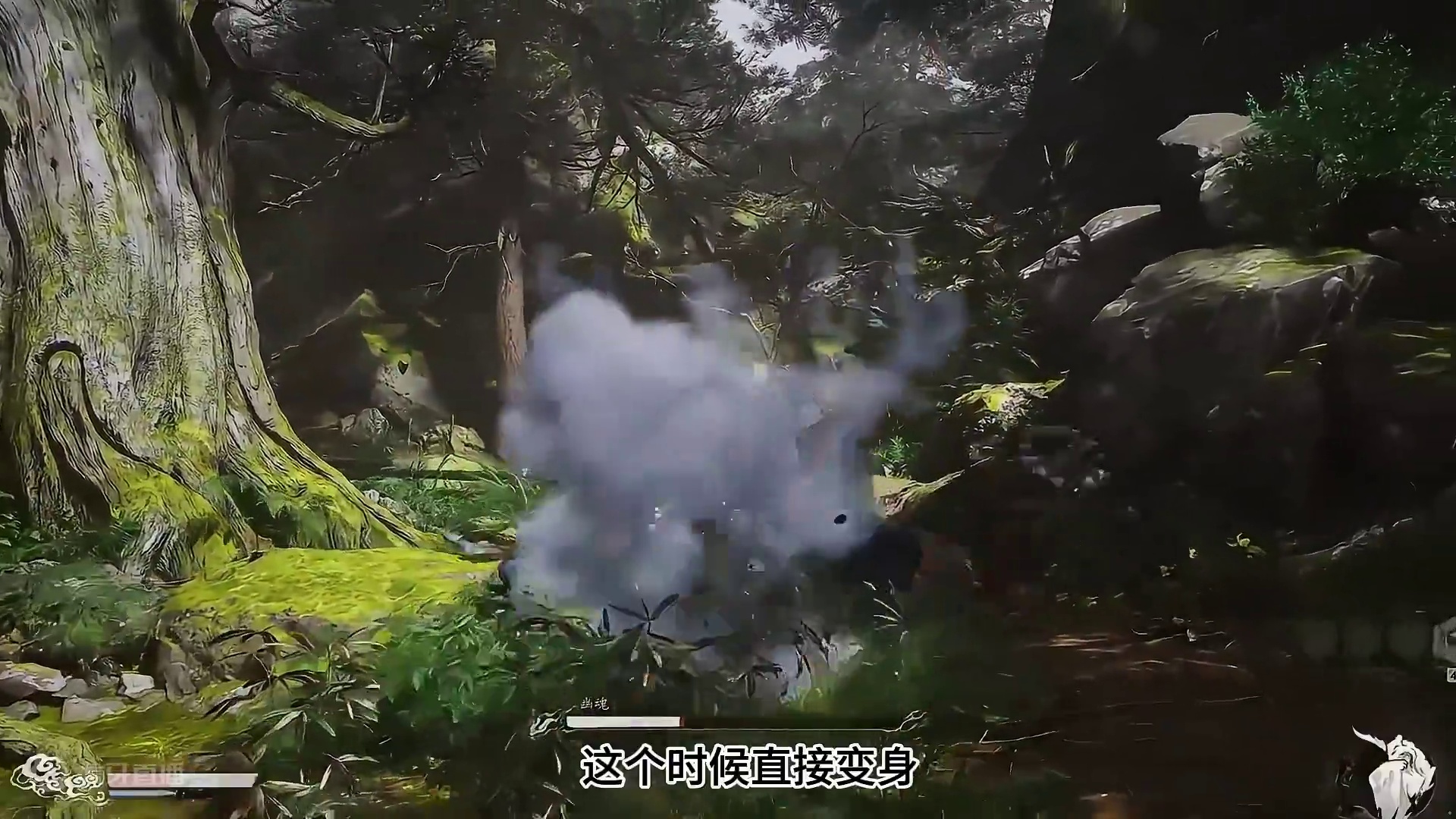 黑神话悟空第一个boss速通教学！大头儿子不再害怕