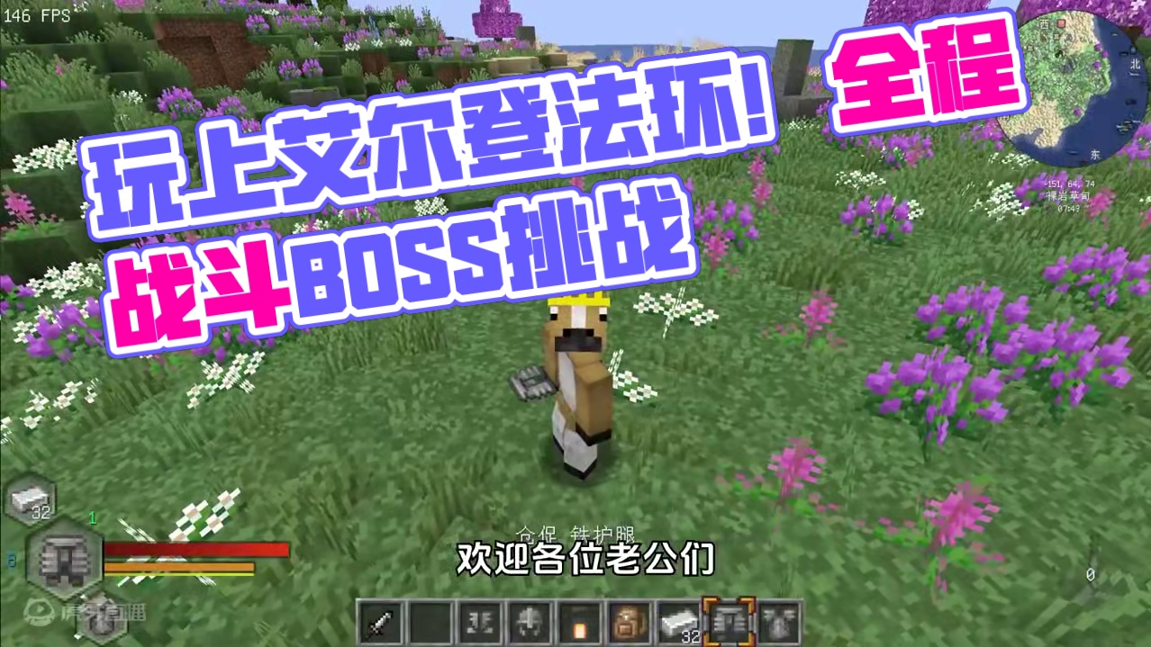 我在MC中玩上了艾尔登法环！【沉浸式战斗