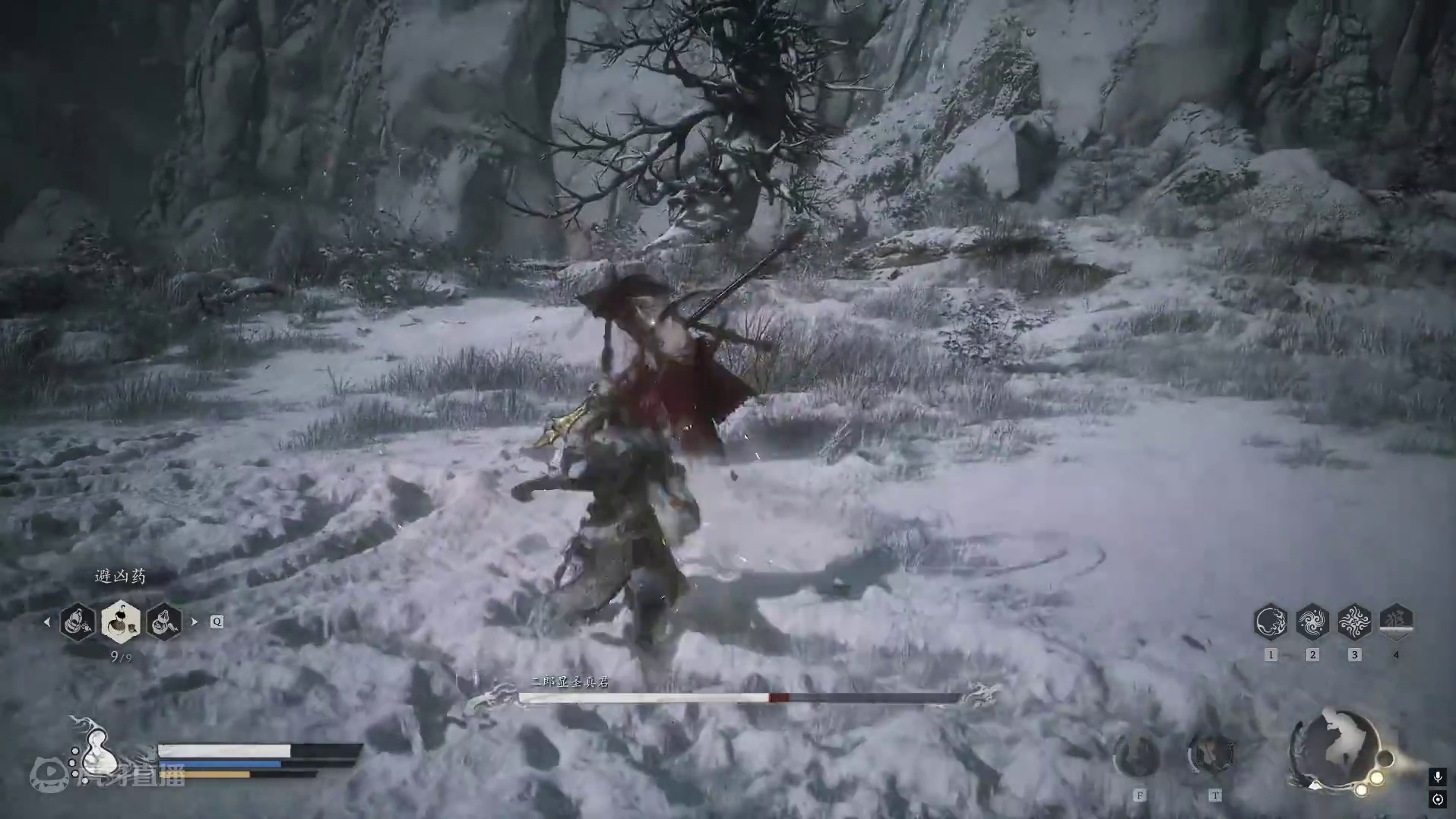 黑神话悟空杨戬纯享版！直播8次过给没看到直播的朋友回顾一下 #黑神话悟空 #黑神话杨戬 #黑神话悟空