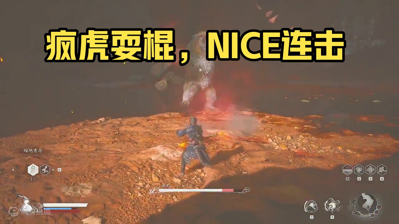 疯虎-耍棍快攒豆立棍