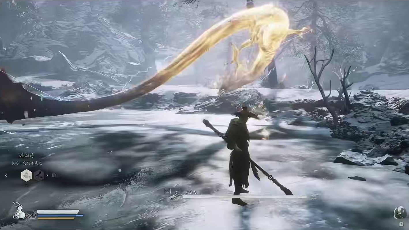 黑神话悟空亢金龙最简单打法！ 最适合DNF玩家的亢金龙无脑攻略！神话悟空亢金龙最简单打法！见面就打残