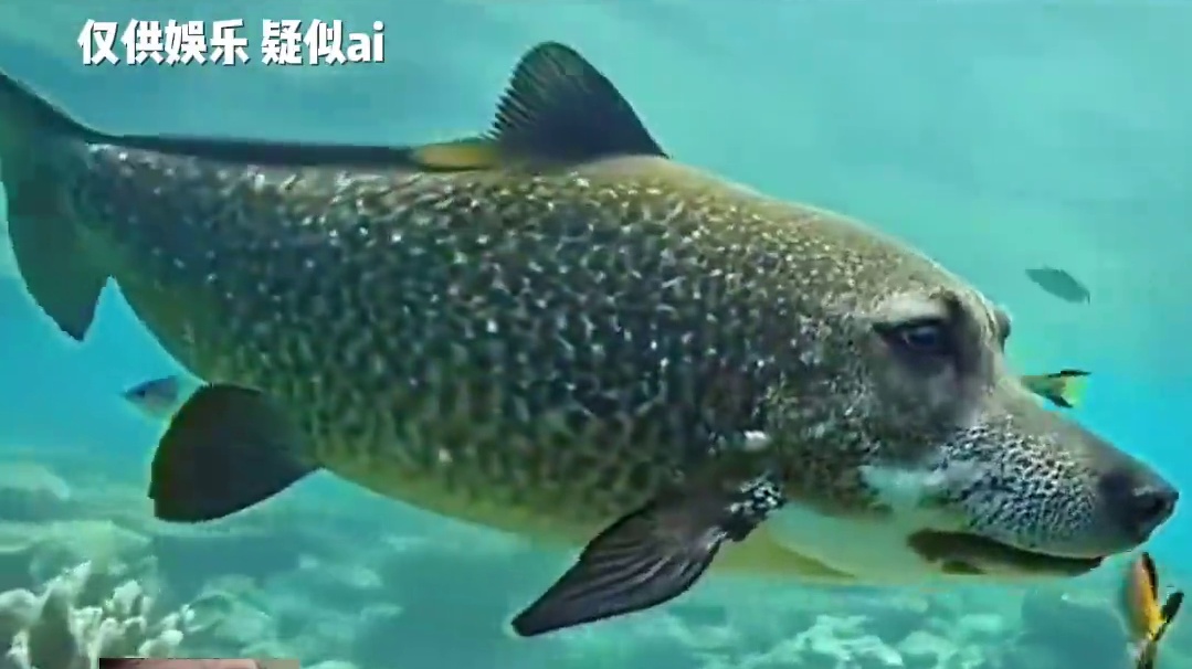 忍不住化身一条固执的鱼~~ #万万没想到  #鱼  #离谱