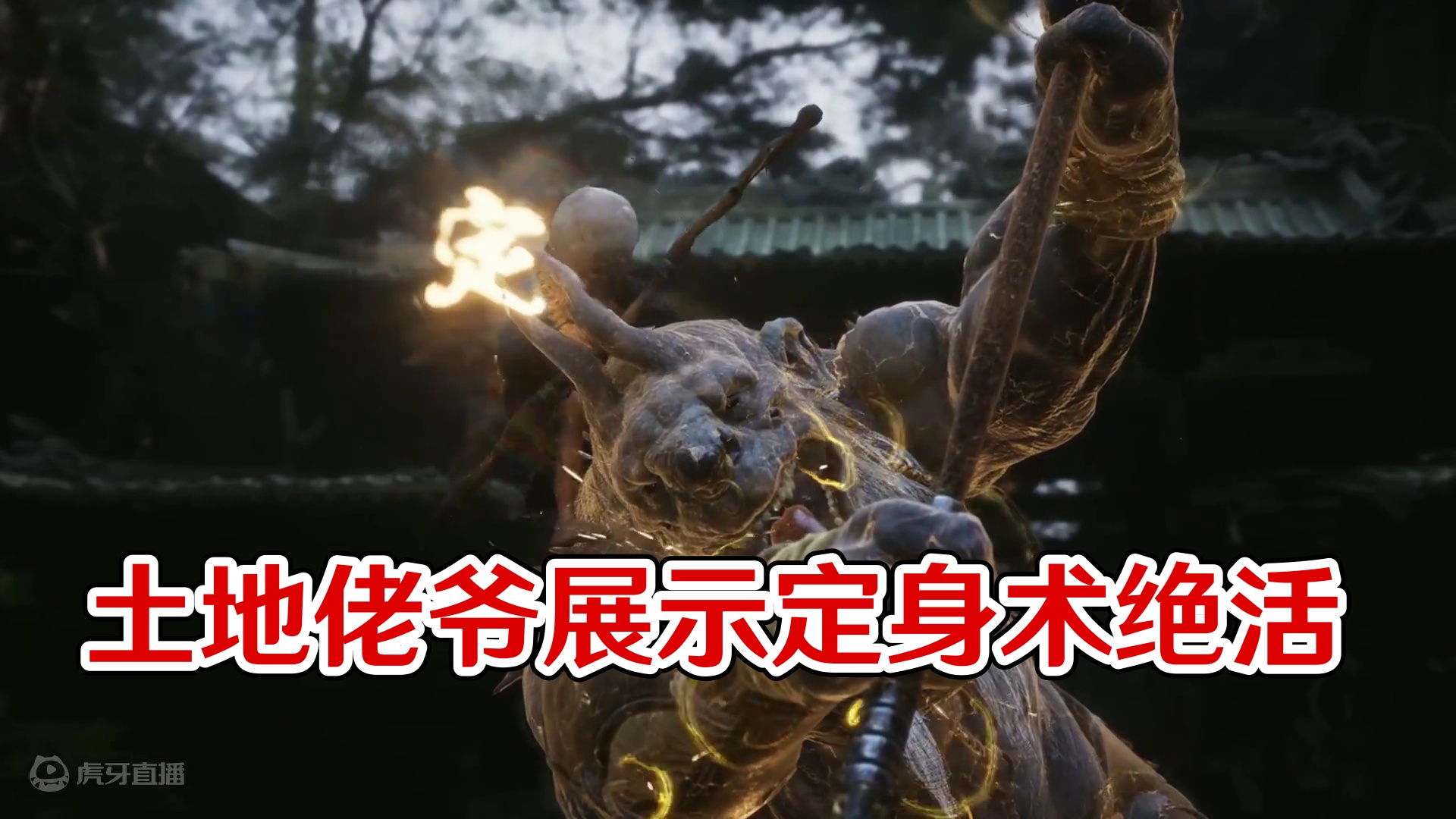 瓦特！土地佬爷怎么会定身术的？