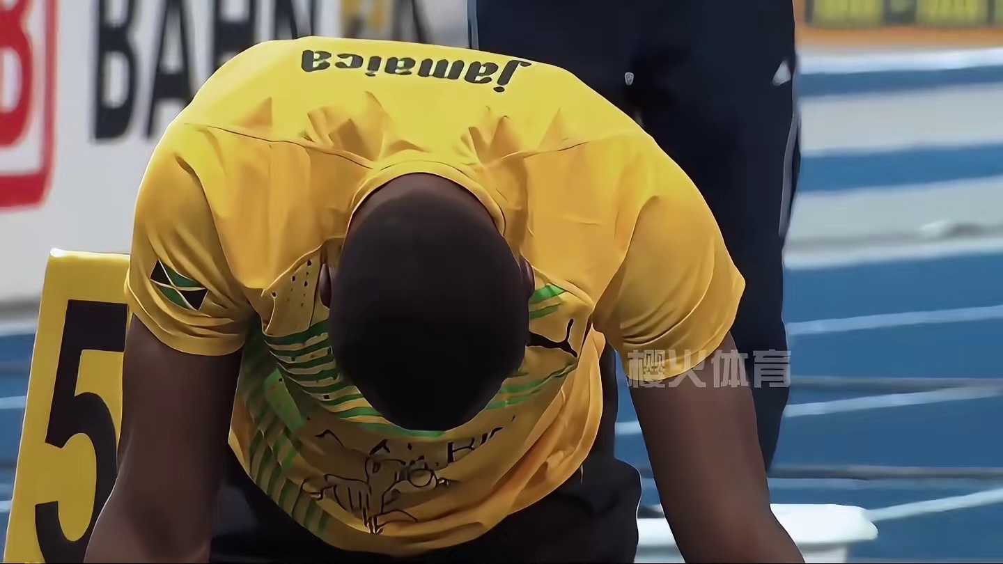 前方弯道进直道，进入博尔特区域！回顾柏林世锦赛19秒19破记录 #博尔特  #短跑 #田径 #上热门