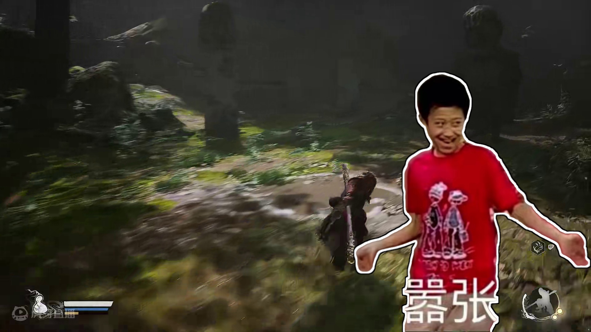 黑神话悟空大头娃娃幽魂逃课教程有手就行教你轻松无伤击杀 #黑神话悟空 #黑神话悟空教程 #大头娃娃 