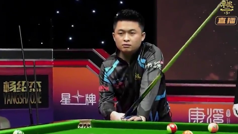 郑宇伯年度最硬核清台，超高难度边库球信手拈来，准度让对手绝望#台球是一种生活 #台球 #这台球真是一