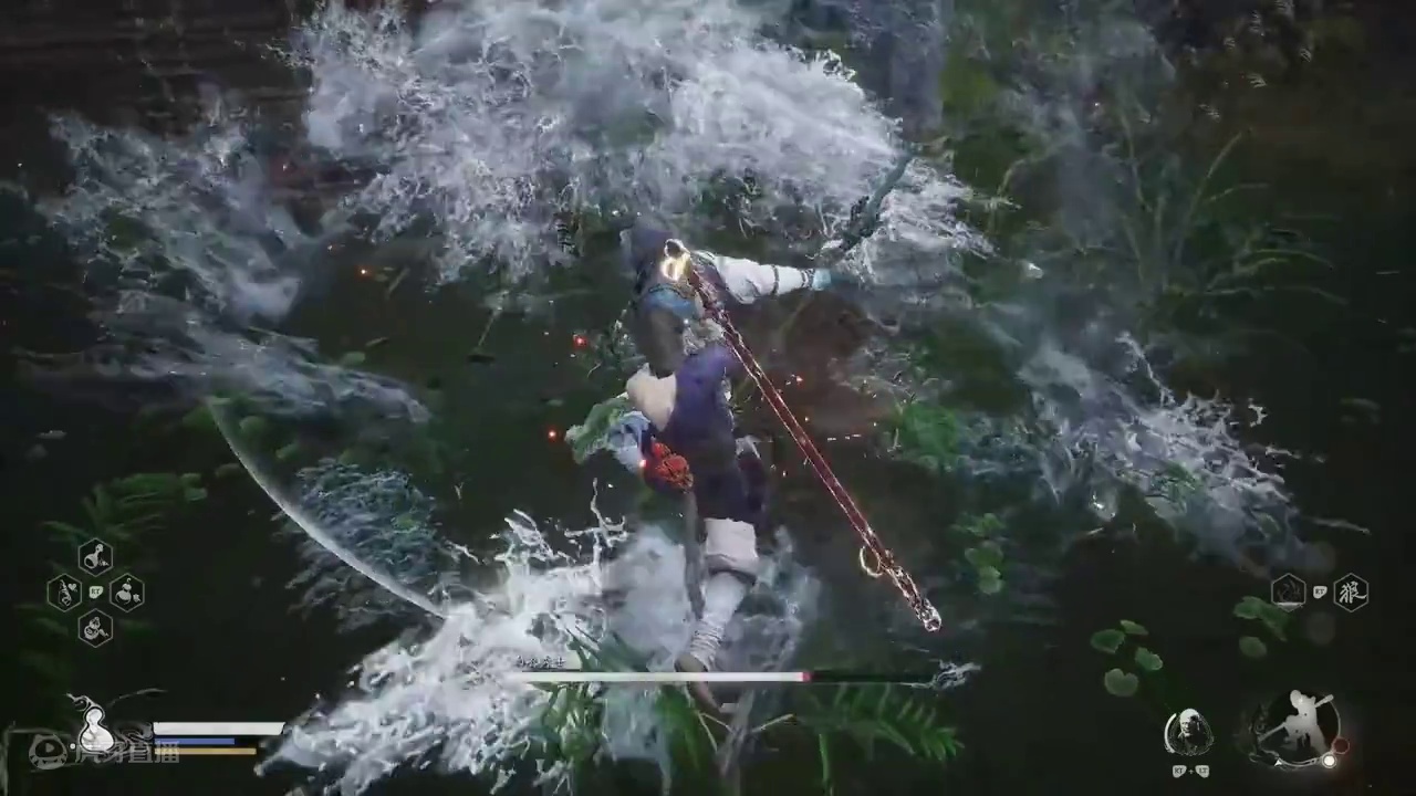 【黑神话悟空第一回】白衣秀士，差点无伤 #黑神话悟空   #黑神话悟空创作激励