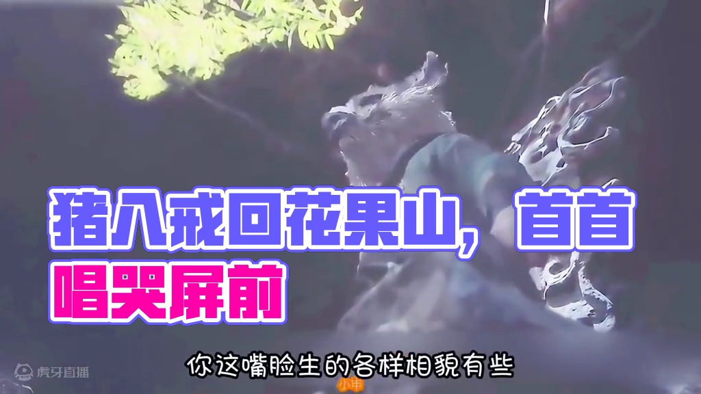 猪八戒笑了，屏幕前的你哭了吗？#黑神话悟空创作激励 #黑神话悟空 #黑神话火了想重看西游记 #我的黑