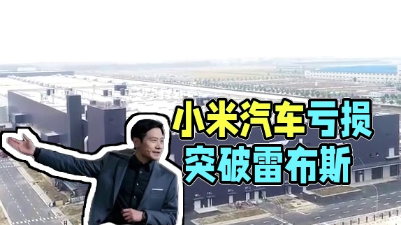 小米汽车每卖一台亏6万，友商先破防了？#小米汽车