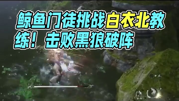 鲸鱼门徒飞踢白衣教练！最后还得是广智！1060显卡直面天命！#徐静雨 #黑神话悟空 #黑神话悟空创作