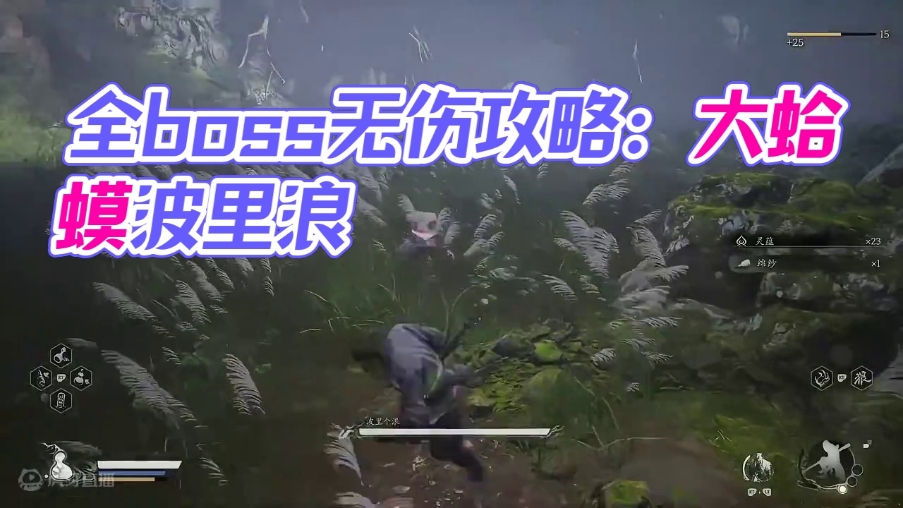 【青云】《黑神话：悟空》全boss无伤攻略：波里个浪 #黑神话悟空  #黑神话悟空创作激励  #黑神