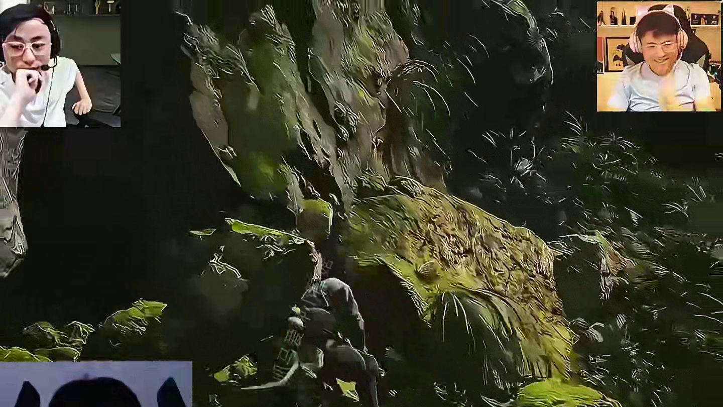 水晶哥和UZI看shy哥玩黑猴子，全是顶级的享受和乐趣！#Theshy #黑神话悟空 #uzi #内