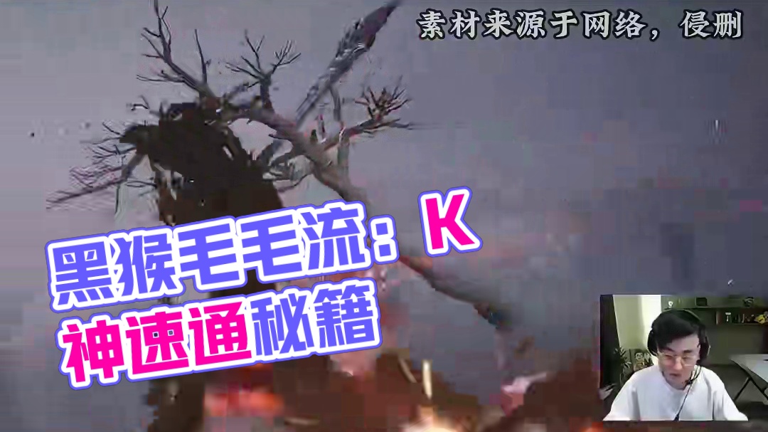 黑猴还能这么玩？！ #磊哥 #黑神话悟空  #k神