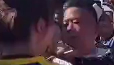 潘展乐回母校啦，就在我家隔壁！