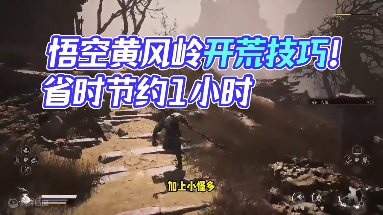 黑神话悟空黄风岭开荒技巧！看完节约1小时 #黑神话悟空 #黑神话悟空创作激励 #黑神话