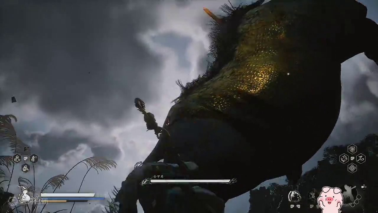 【黑神话悟空】花果山boss“金甲犀”