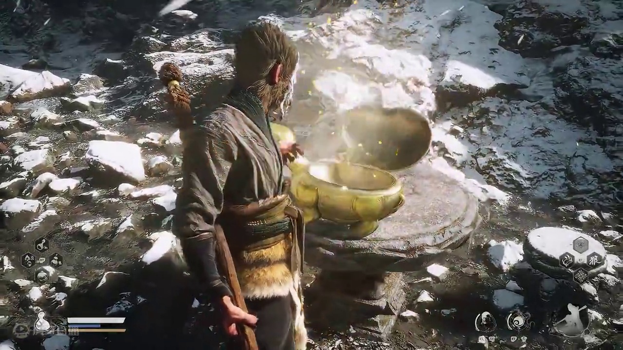 第8集 第三章 获得【紫色酒食】困龙须 可以延长定身时间#黑神话悟空攻略 #游戏攻略 #黑神话悟空道