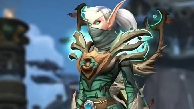 双马尾春丽，魔兽世界武僧幻化，附调料包 #魔兽世界 #魔兽世界地心之战 #魔兽世界幻化 #武僧幻化 