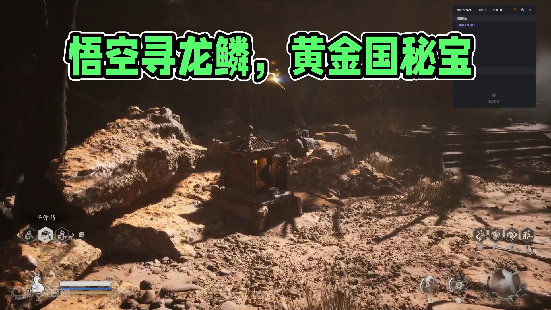 黑神话  悟空  黄风岭  黄金国与虎先锋