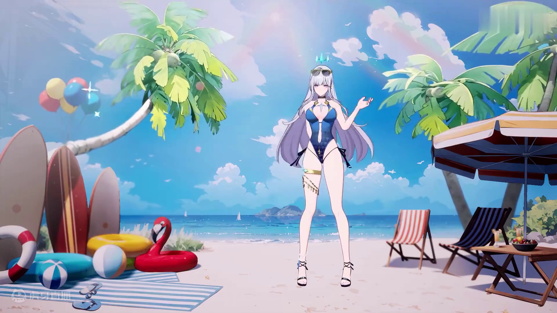 《幻塔》梅丽尔的海滨假期-拟态皮肤「悠长夏日」