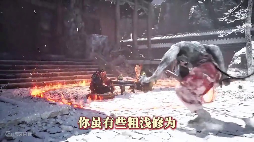 天命人是花果山上的一只猴子 ，为了探寻昔日传说的真相踏上旅途 #黑神话悟空 #原创剪辑 #超然混剪