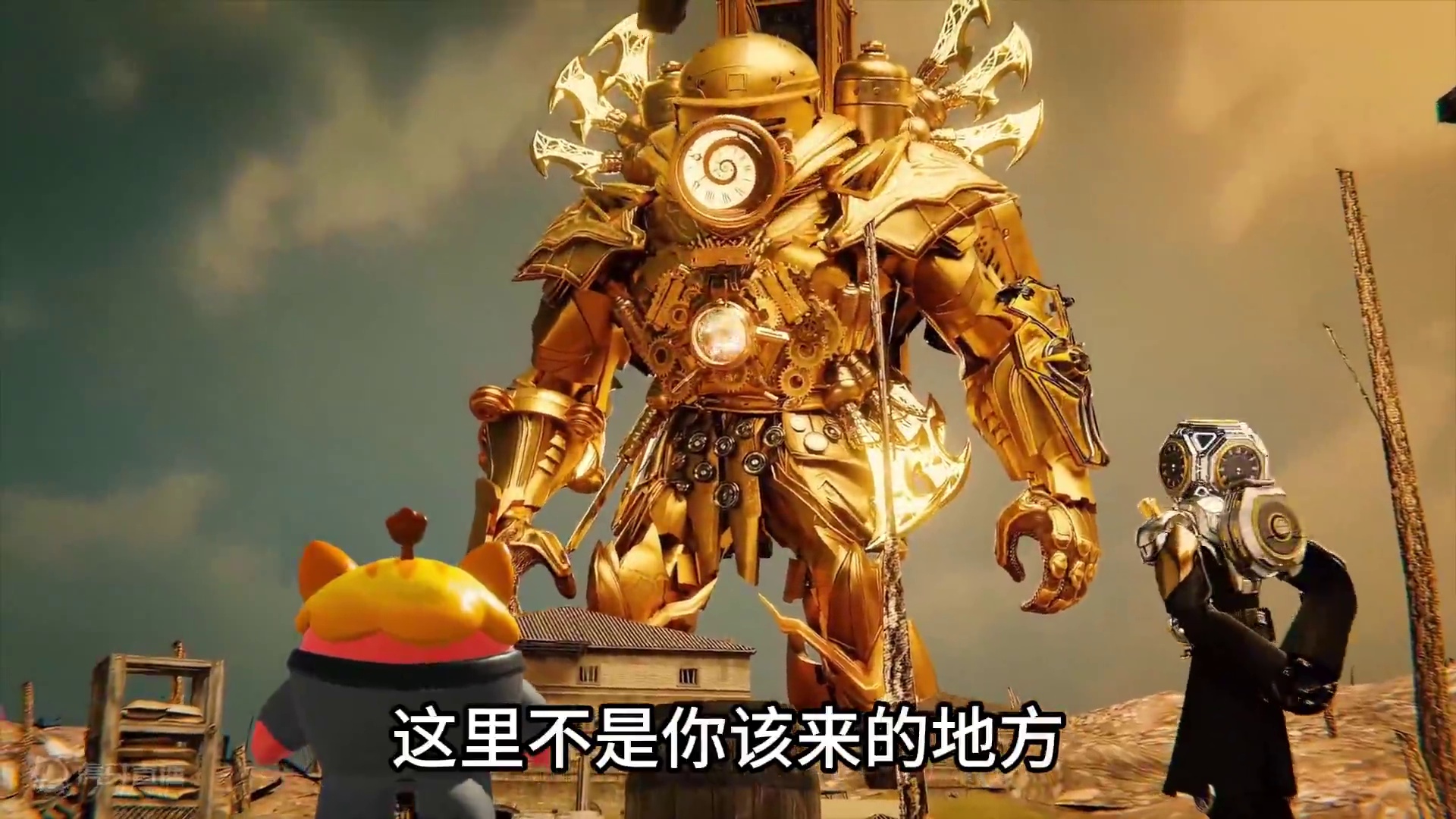 蛋仔派对：随机超能力？穿越时钟宇宙 #蛋仔打破次元壁 #蛋仔小剧场 #蛋仔派对 #蛋仔版狂飙 #游戏