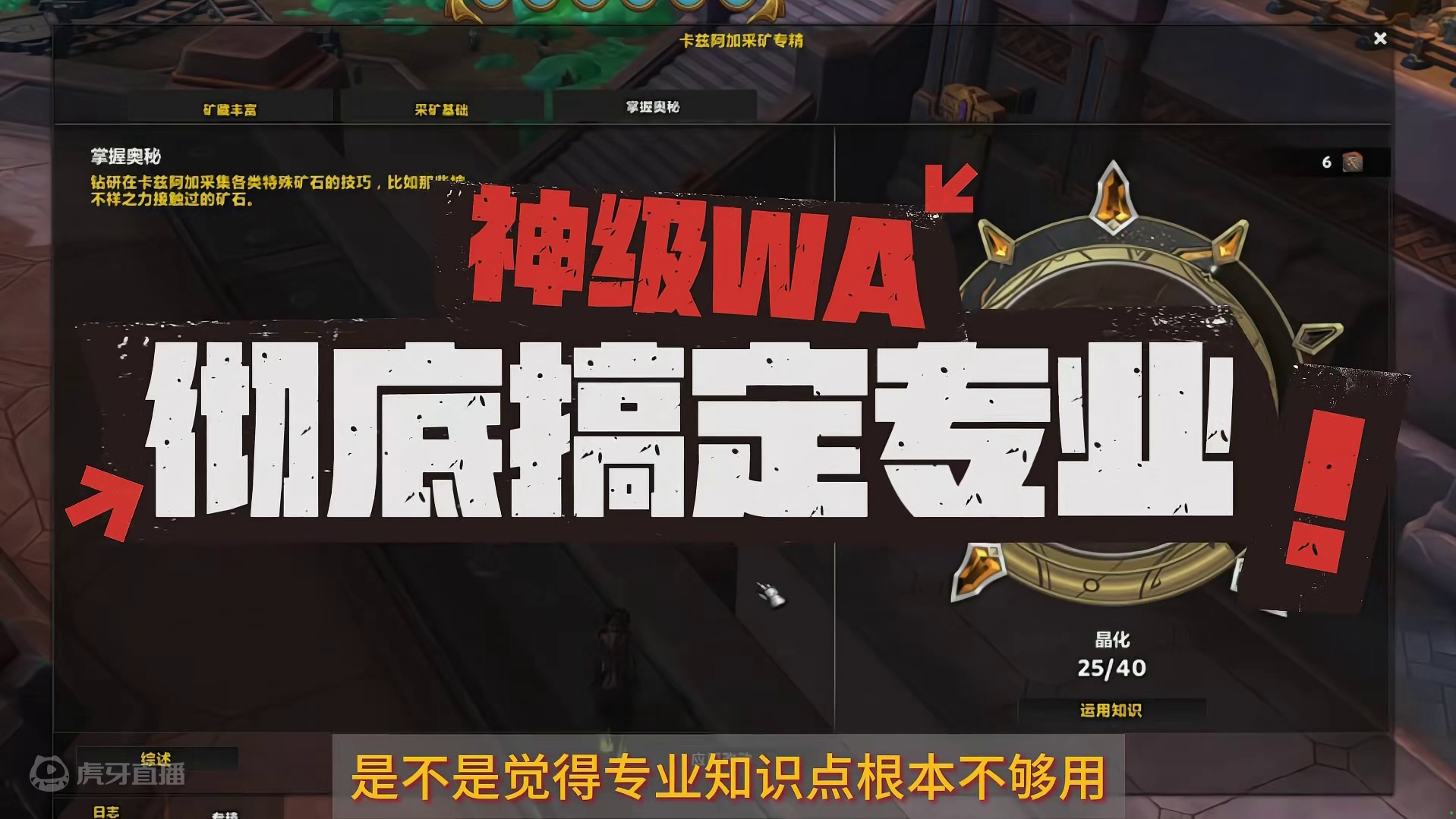 神级WA，搞定全专业！ 这个WA简直无定，啥也不说了！#游戏日常 #魔兽世界 #魔兽世界勇士集结