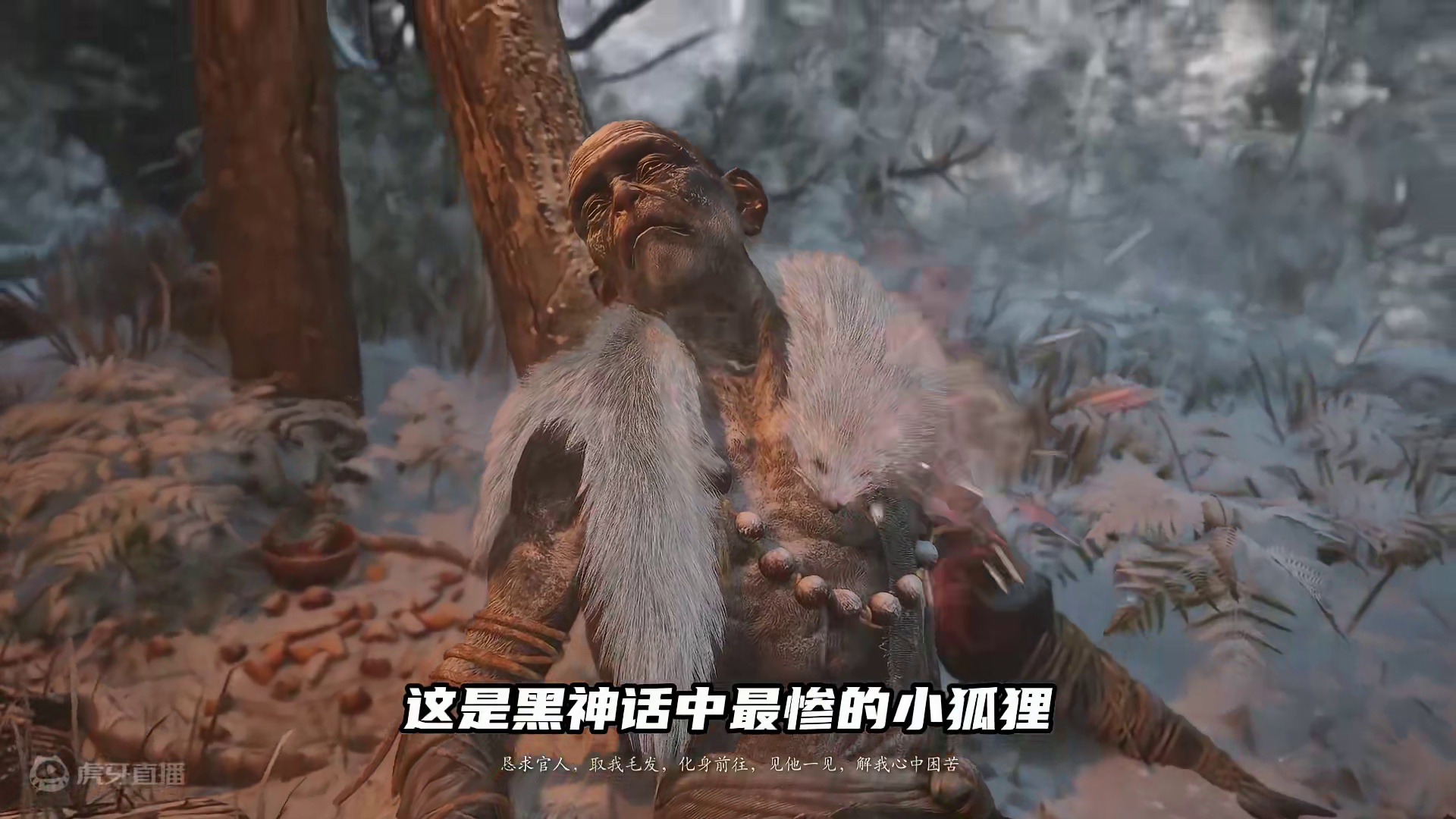 这么好的狐狸仔 居然成围脖了#黑神话悟空