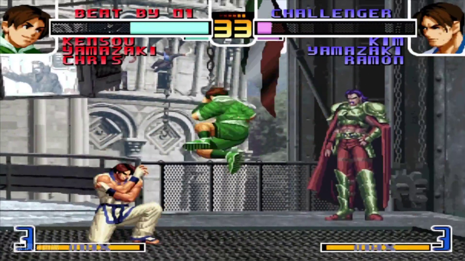 拳皇2002风云：来自版本唯一Boss的含金量！王者局都能穿三对手