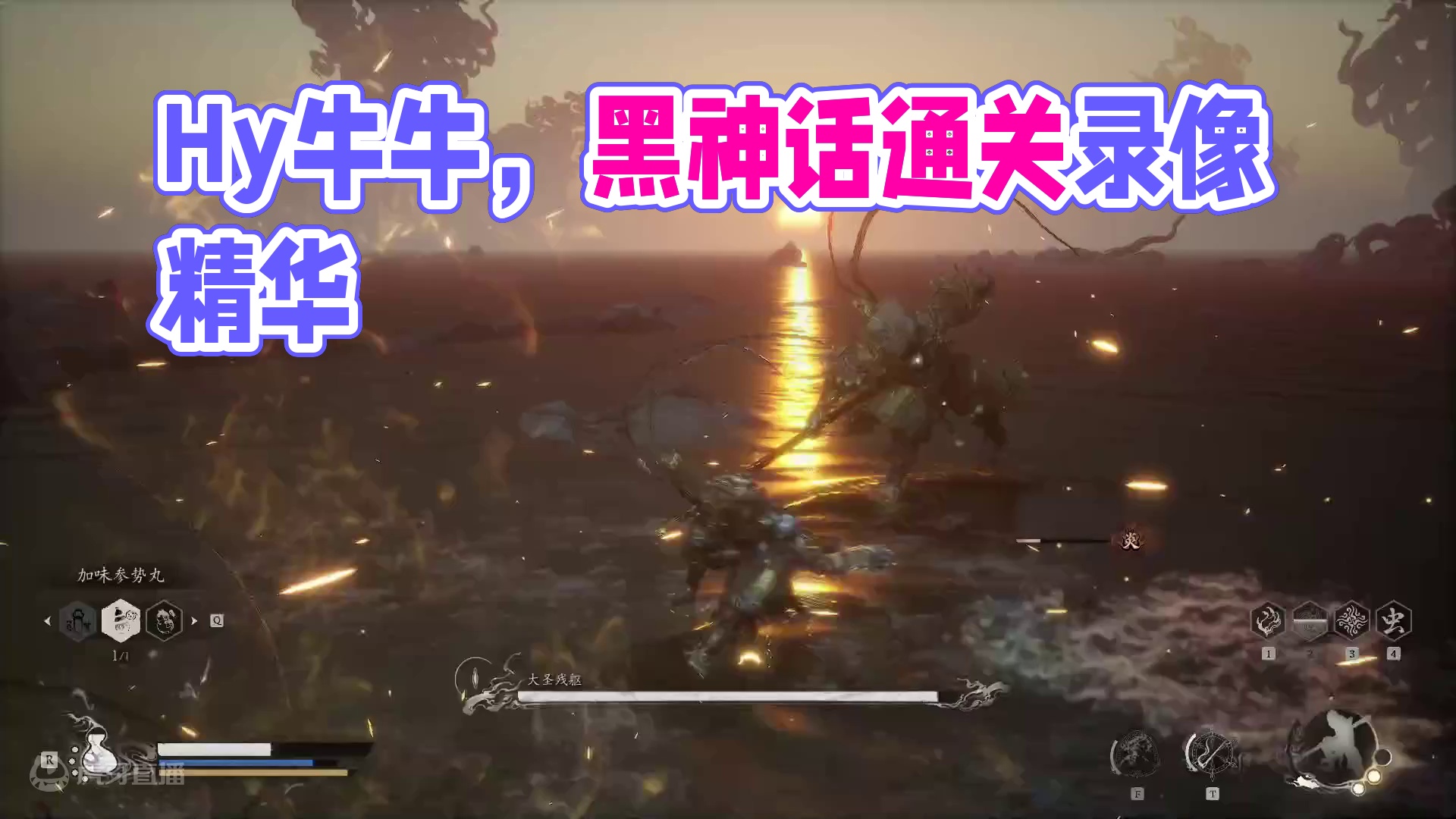 Hy牛牛，黑神话直播通关录像038