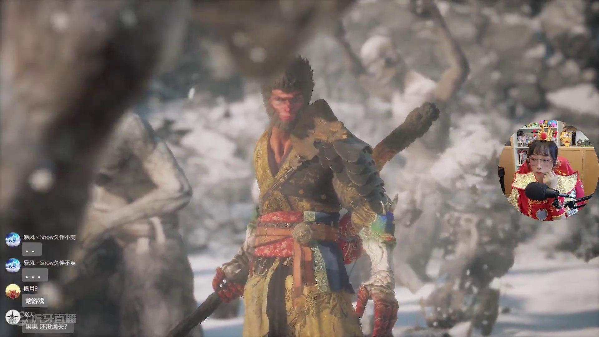 #黑神话悟空 实况通关全集 P13 赤尻马猴 亢金龙