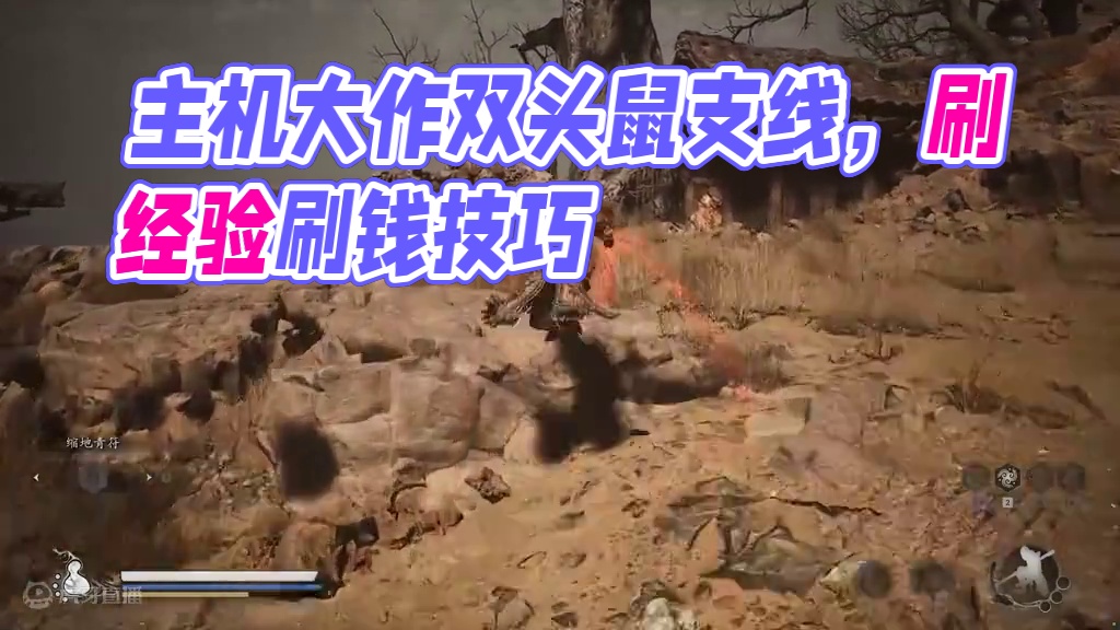 #黑神话悟空 双头鼠支线#还得是主机大作 #游戏内容风向标   #黑神话悟空创作激励