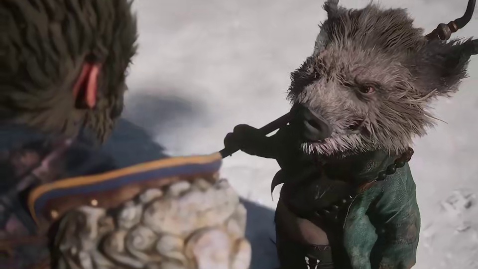 果然八戒走到哪里都是搞笑担当！#单机游戏 #游戏 #黑神话悟空