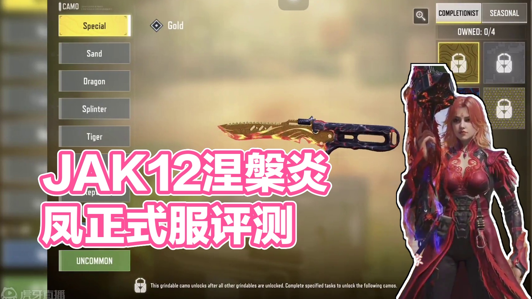 满级神话JAK12涅槃炎凤正式服测评！#使命召唤手游