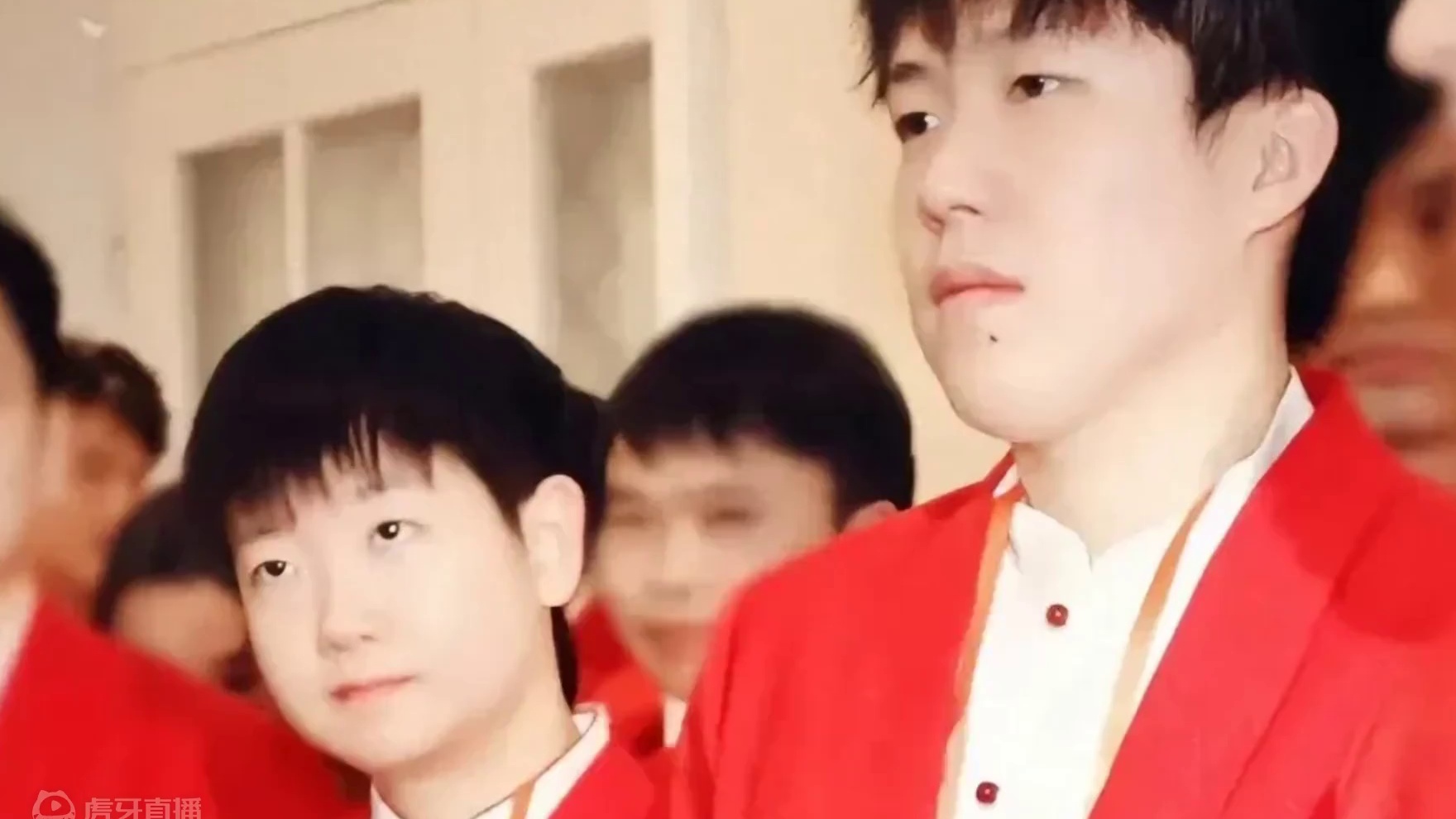 不可言喻的引力：孙颖莎王楚钦无愧天选混双#孙颖莎 #国乒 #王楚钦 #世界冠军 #你是世界冠军更是我