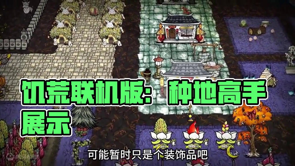 饥荒联机版：有小伙伴就变成了好玩的种地游戏 #饥荒