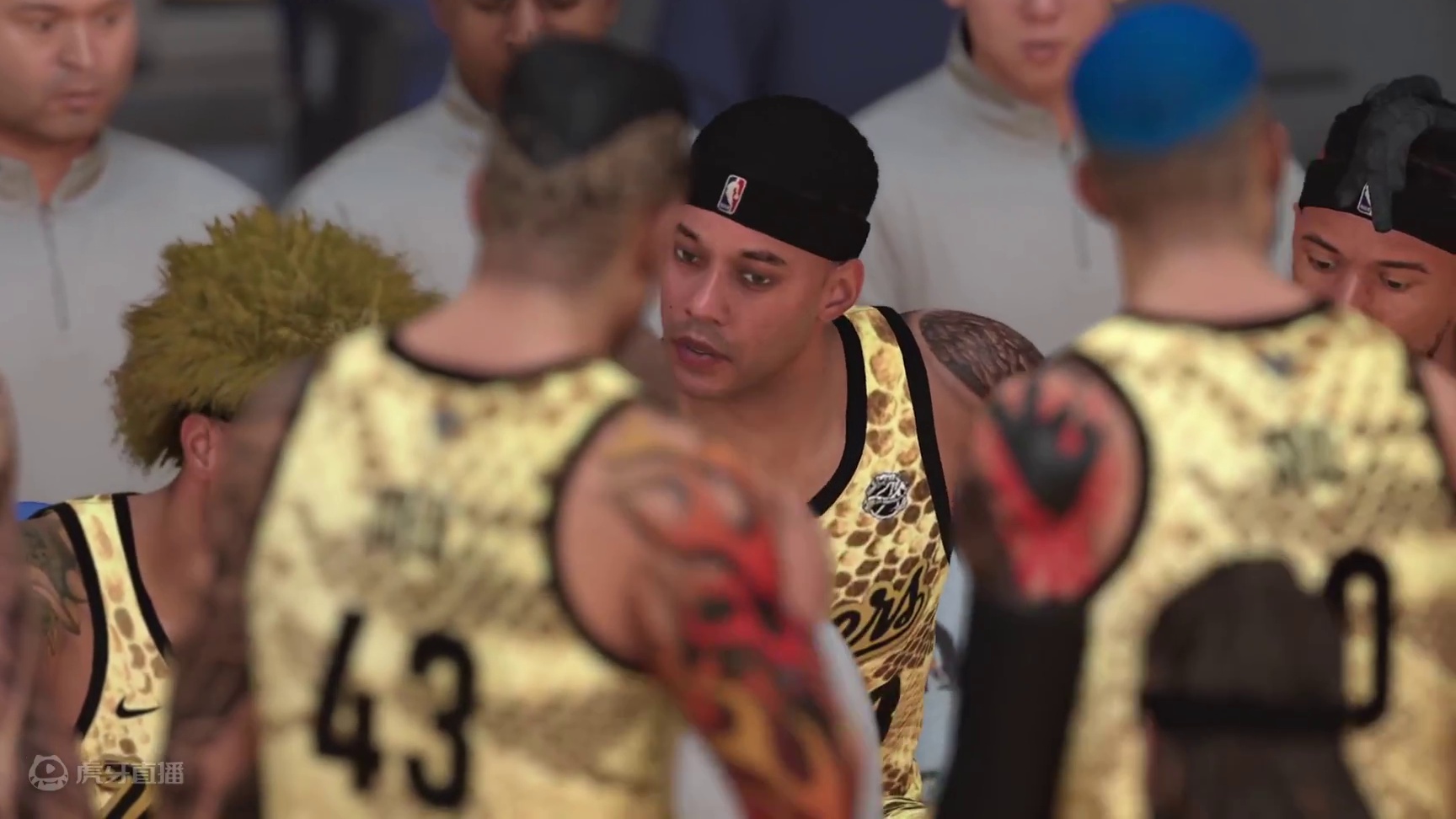 NBA2K25 终极联盟S1赛季-毒蛇vs勇士 57-47 上半场