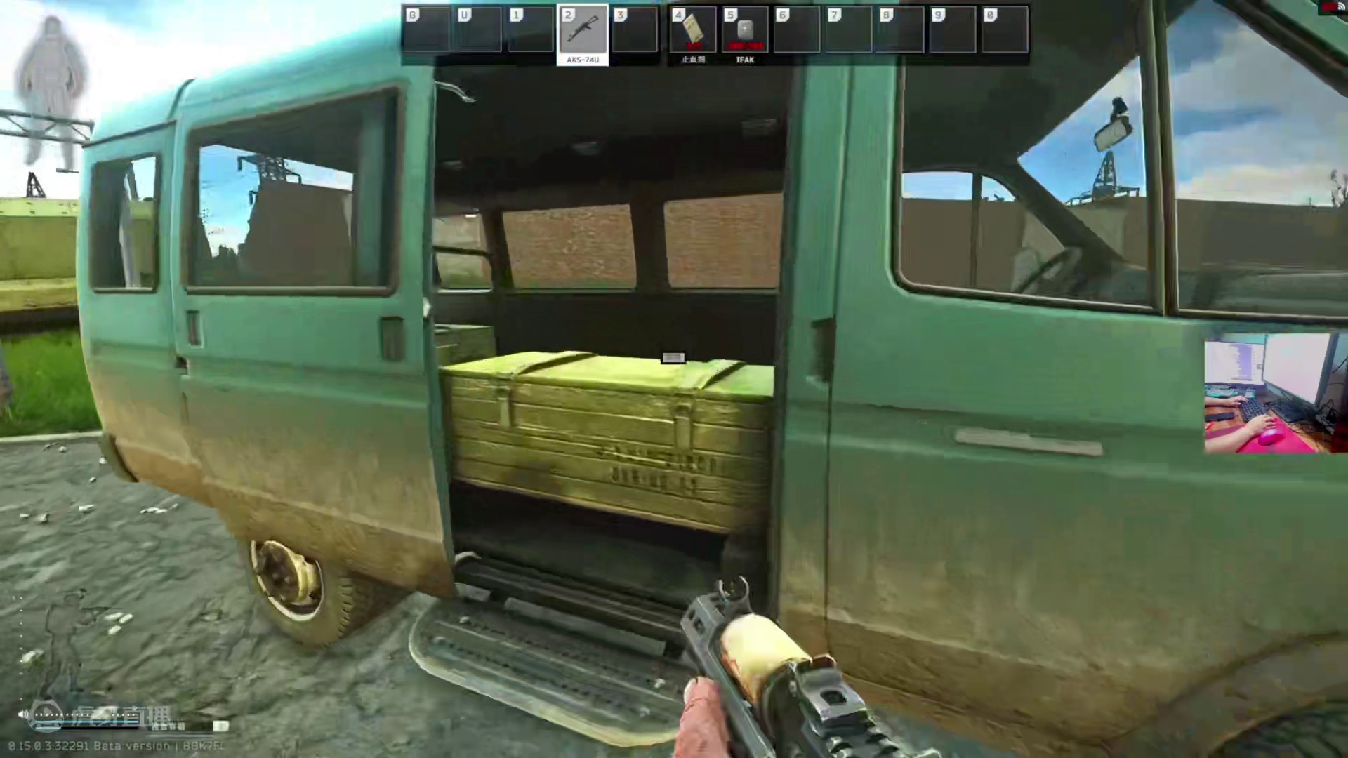 #逃离塔科夫 海关改枪AK74U 空枪来的满改走的！