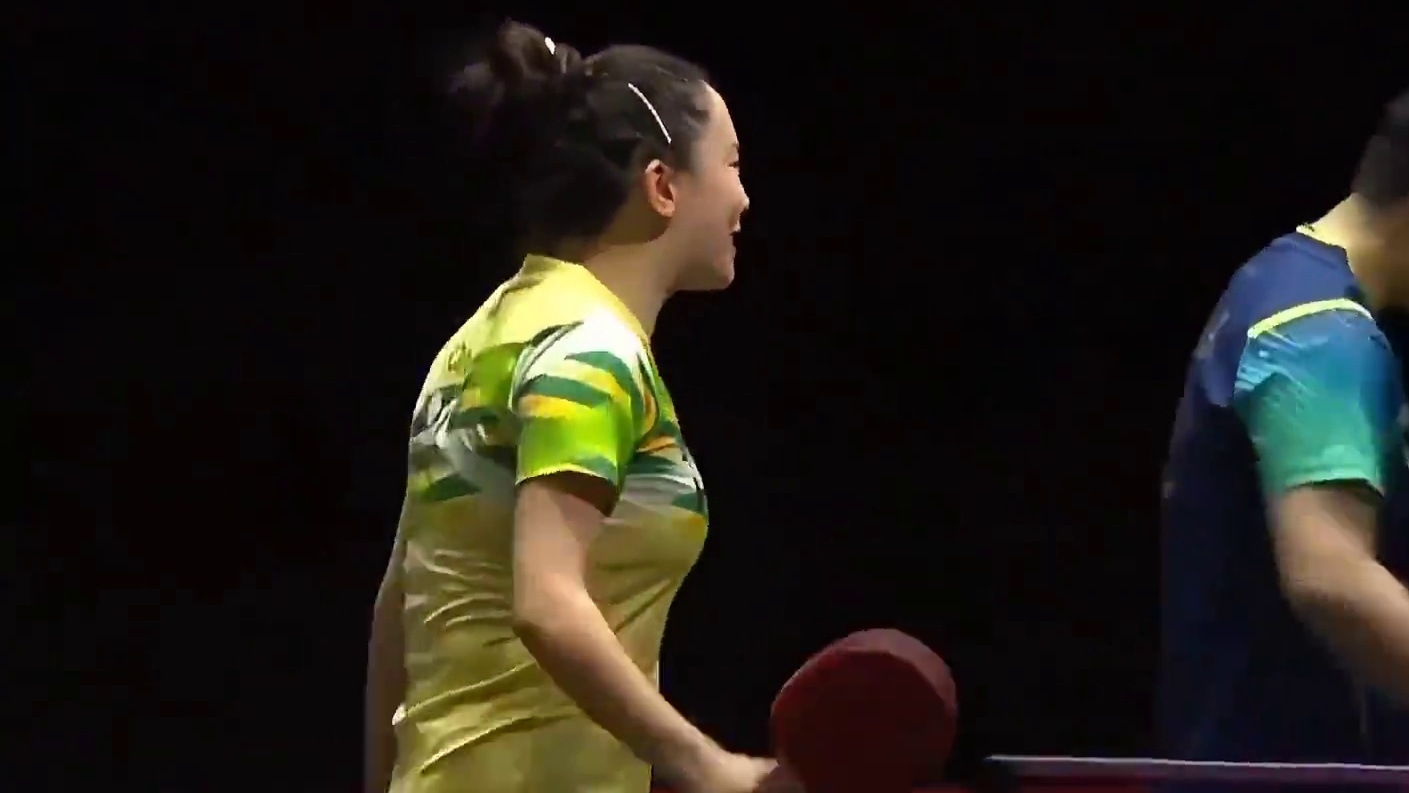 wtt澳门冠军赛第一天国乒全线飘红，孙颖莎横扫田志希，梁靖崑用时不到20分钟打卡下班，朱雨玲首秀轻松