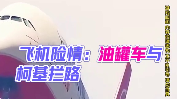 模拟器：飞机遭遇事故落地机场，同时遇到两个拦路的家伙#飞机