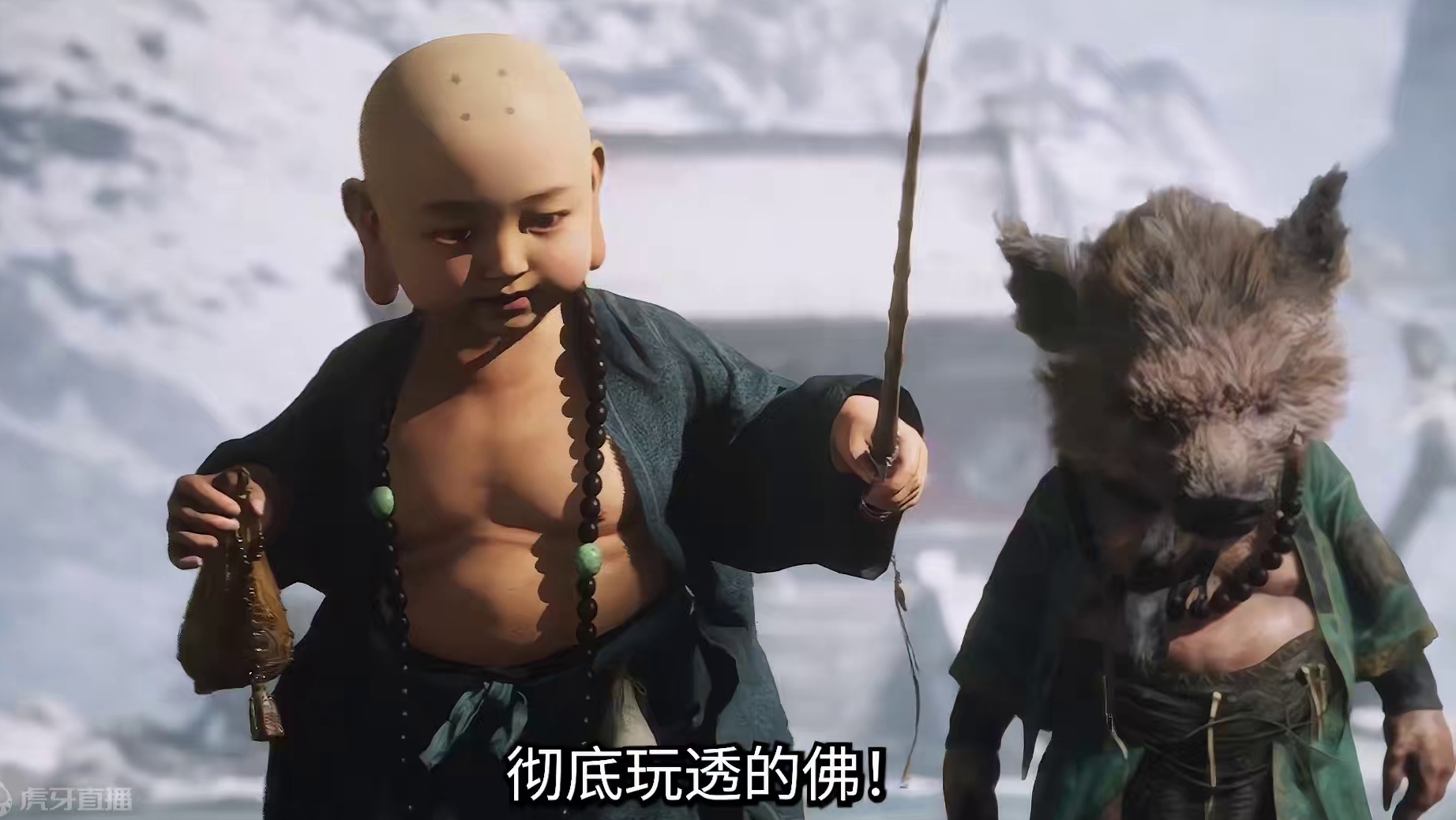 【黑神话：悟空】 玩穿钓鱼执法的佛！#黑神话悟空   #steam游戏  #游戏解说