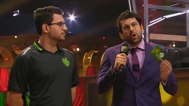 ATF赛后采访，进决赛是结论，我们调整到夺冠心态了，狂！ #Dota2 #TI13 #国际邀请赛