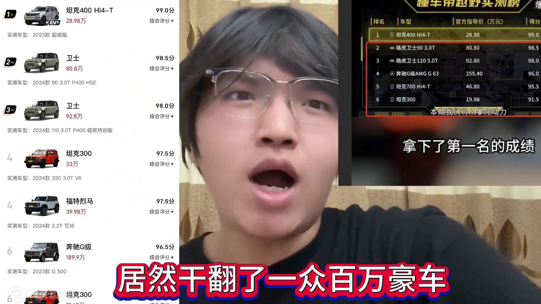 硬核性价比越野车 还得看长城坦克#长城坦克300